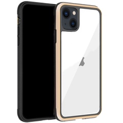 Чехол PC+TPU+Metal K-DOO Ares для Apple iPhone 13 mini (5.4") Золотой