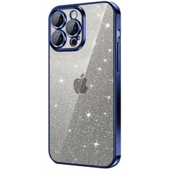 Чехол TPU+PC Glittershine для Apple iPhone 12 (6.1") Dark Blue