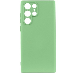 Чохол Silicone Cover Lakshmi Full Camera (A) для Samsung Galaxy S24 Ultra, Зелений / Pistachio
