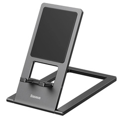 Підставка для телефону Baseus Foldable Metal (LUKP000013), gray
