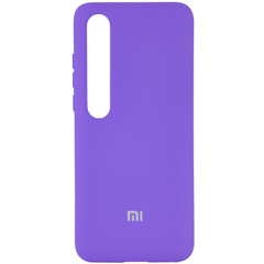 Чохол Silicone Cover Full Protective (A) для Xiaomi Mi 10 / Mi 10 Pro, Фіолетовий / Violet