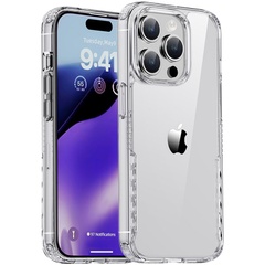 Чохол TPU+PC Multi-Color для Apple iPhone 15 Pro (6.1"), Clear