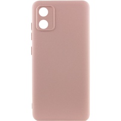 Чохол Silicone Cover Lakshmi Full Camera (A) для Motorola Moto E13, Рожевий / Pink Sand
