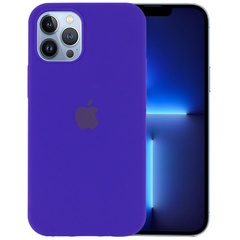 Чохол Silicone Case Full Protective (AA) для Apple iPhone 13 Pro Max (6.7 "), Фіолетовий / Ultra Violet