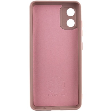Чехол Silicone Cover Lakshmi Full Camera (A) для Motorola Moto E13 Розовый / Pink Sand