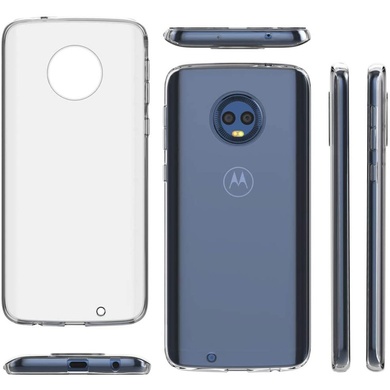 TPU чехол Epic Transparent 1,0mm для Motorola Moto G6 Бесцветный (прозрачный)