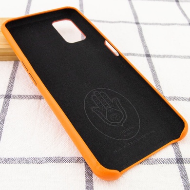 Кожаный чехол AHIMSA PU Leather Case (A) для Oppo A52 / A72 / A92 Оранжевый