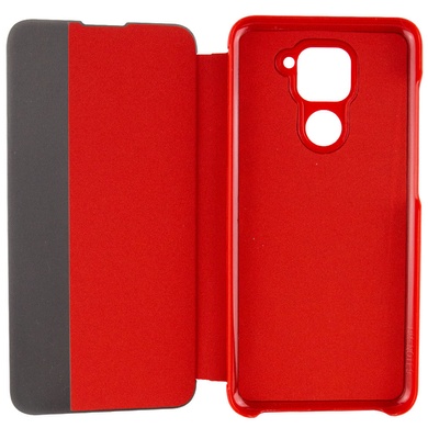 Чехол-книжка Smart View Cover для Xiaomi Redmi Note 9 / Redmi 10X Красный