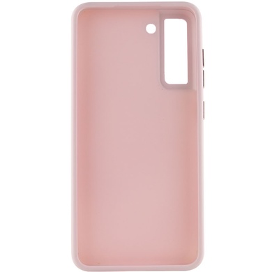 TPU чохол Bonbon Metal Style для Samsung Galaxy S23, Рожевий / Light pink