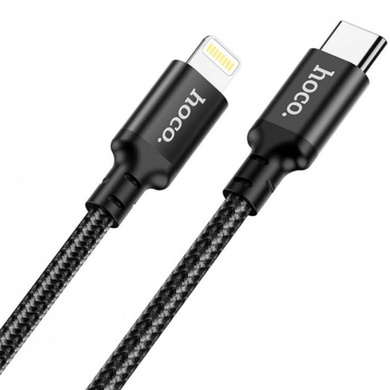 Дата кабель Hoco X14 Double Speed Type-C to Lightning Cable (3m) Black