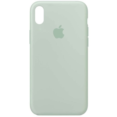 Чохол Silicone Case Full Protective (AA) для Apple iPhone XS Max (6.5 "), Бирюзовый / Beryl