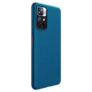 Чехол Nillkin Matte для Xiaomi Poco M4 Pro 5G Бирюзовый / Peacock blue