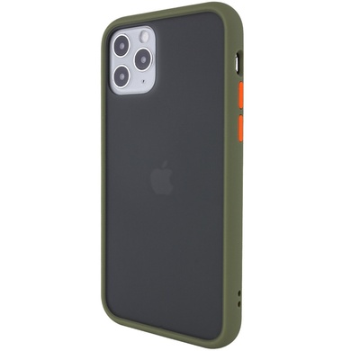 TPU+PC чехол LikGus Maxshield для Apple iPhone 11 Pro Max (6.5") Зеленый