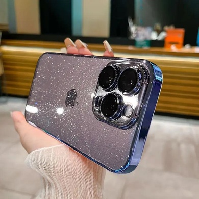 Чехол TPU+PC Glittershine для Apple iPhone 12 (6.1") Dark Blue