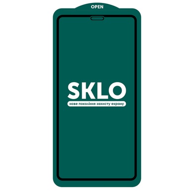Защитное стекло SKLO 5D для Apple iPhone 11 Pro Max (6.5") / XS Max Черный