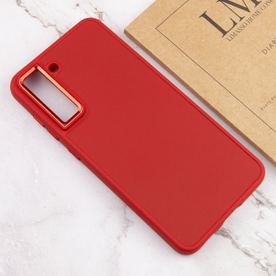 TPU чехол Bonbon Metal Style для Samsung Galaxy S24 Красный / Red