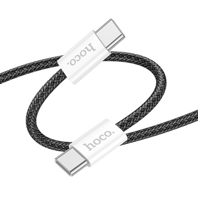 Дата кабель Hoco X104 Source 60W Type-C to Type-C (2m) Black