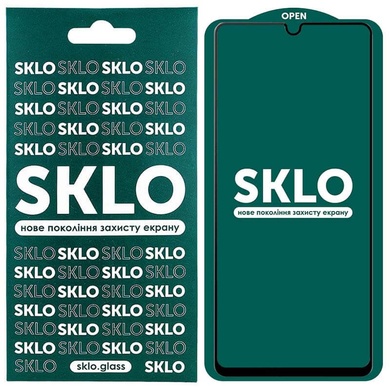 Захисне скло SKLO 5D для Samsung Galaxy A32 4G / A22 4G / M32 / A31 / M22, Чорний