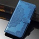 Шкіряний чохол (книжка) Art Case з візитницею для Samsung Galaxy A21s, Синій