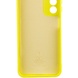 Чохол Silicone Cover Lakshmi Full Camera (A) для Samsung Galaxy S23 FE, Жовтий / Flash