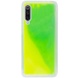 Неоновый чехол Neon Sand glow in the dark для Xiaomi Mi 9 Зеленый