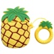 Силіконовий футляр Smile Fruits series для навушників AirPods 1/2 + кільце, Pineapple
