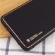 Кожаный чехол Xshield для Xiaomi Redmi Note 11 (Global) / Note 11S Черный / Black