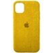 Чохол ALCANTARA Case Full для Apple iPhone 12 Pro Max (6.7"), Жовтий