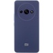 Чохол Silicone Cover Lakshmi Full Camera (AAA) with Logo для Xiaomi Redmi A3, Темно-синій / Midnight blue