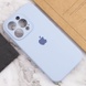 Чохол Silicone Case Full Camera Protective (AA) для Apple iPhone 15 Pro Max (6.7"), Блакитний / Lilac Blue