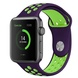 Силиконовый ремешок Sport+ для Apple watch 42mm / 44mm black/gray