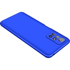 Пластиковая накладка GKK LikGus 360 градусов (opp) для Xiaomi Redmi 10 Синий