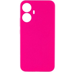 Чохол Silicone Cover Lakshmi Full Camera (AAA) для Realme C55, Рожевий / Barbie pink