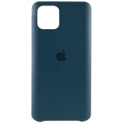 Кожаный чехол AHIMSA PU Leather Case Logo (A) для Apple iPhone 11 Pro Max (6.5") Зеленый