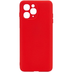 Силиконовый чехол Candy Full Camera для Apple iPhone 11 Pro (5.8") Красный / Red
