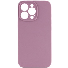 Чохол Silicone Case Full Camera Protective (AA) NO LOGO для Apple iPhone 14 Pro Max (6.7"), Лиловый / Lilac Pride