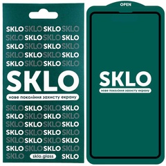 Защитное стекло SKLO 5D для Apple iPhone 15 Pro (6.1") Черный