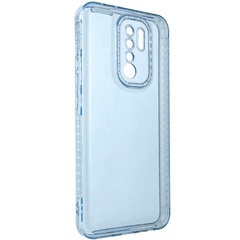 Чохол TPU Starfall Clear для Xiaomi Redmi Note 8 Pro, Блакитний