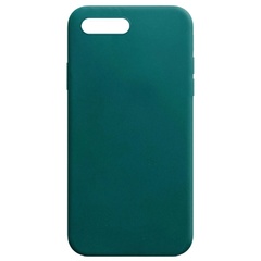 Силіконовий чохол Candy для Apple iPhone 7 plus / 8 plus (5.5"), Зелений / Forest green