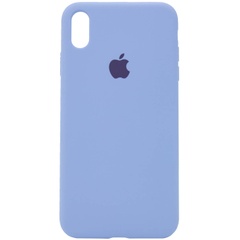 Чохол Silicone Case Full Protective (AA) для Apple iPhone XR (6.1 "), Блакитний / Lilac Blue