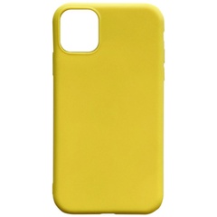 Силиконовый чехол Candy для Apple iPhone 11 Pro Max (6.5") Желтый