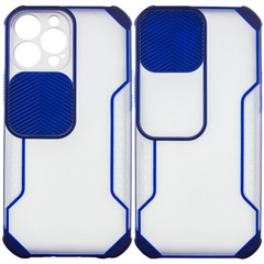 Чохол Camshield matte Ease TPU зі шторкою для Apple iPhone 13 Pro (6.1 "), Синій