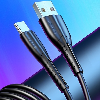 Дата кабель Usams US-SJ366 U35 USB to Type-C (1m) Black
