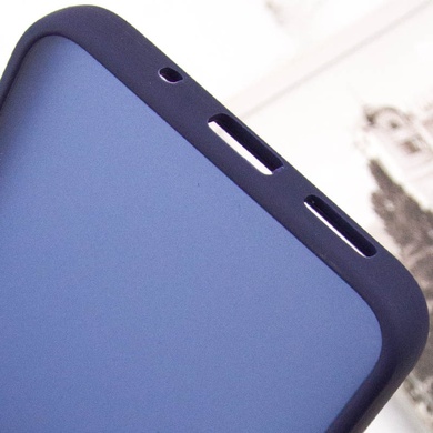 Чохол TPU+PC Lyon Frosted для Xiaomi Redmi 12C, Navy Blue