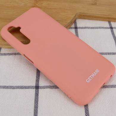Чехол Silicone Cover GETMAN for Magnet для Realme 6 Розовый / Flamingo