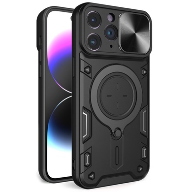 Ударопрочный чехол Bracket case with Magnetic для Apple iPhone 11 Pro Max (6.5") Black