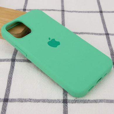 Чохол Silicone Case Full Protective (AA) для Apple iPhone 12 Pro Max (6.7 "), Зелений / Spearmint