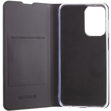 Шкіряний чохол книжка GETMAN Elegant (PU) для Xiaomi Redmi 13C / Poco C65, Чорний