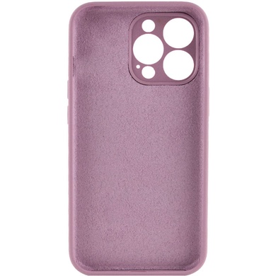 Чехол Silicone Case Full Camera Protective (AA) NO LOGO для Apple iPhone 14 Pro Max (6.7") Лиловый / Lilac Pride
