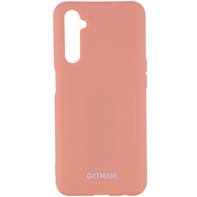 Чохол Silicone Cover GETMAN for Magnet для Realme 6, Рожевий / Flamingo